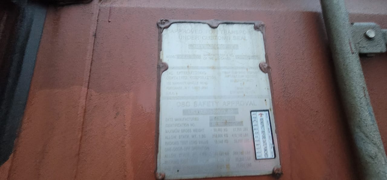 Морской контейнер TCLU3430960