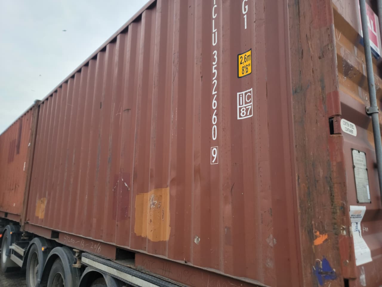 Морской контейнер TCLU3526609