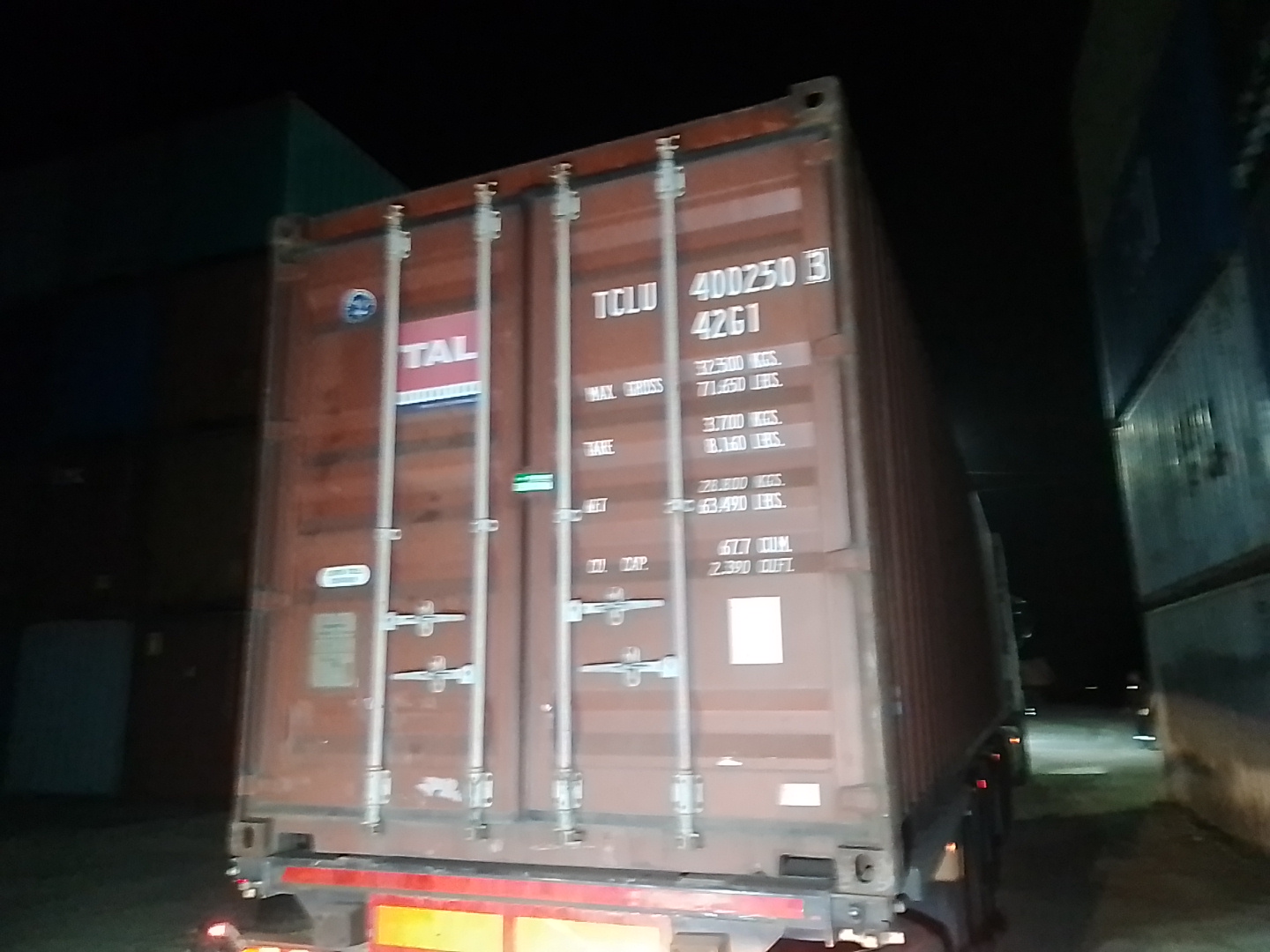 Морской контейнер TCLU4002503