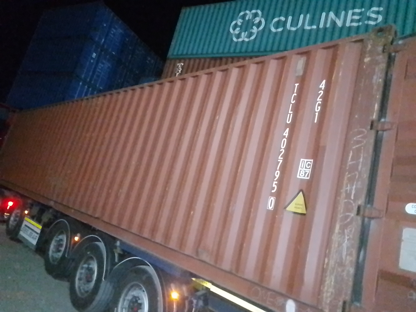 Морской контейнер TCLU4027950