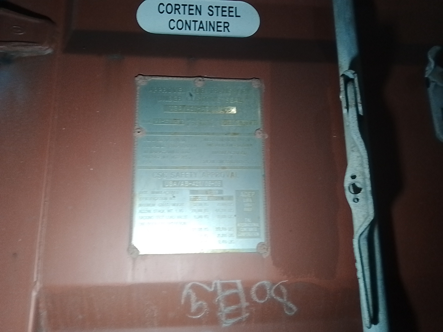 Морской контейнер TCLU4027950