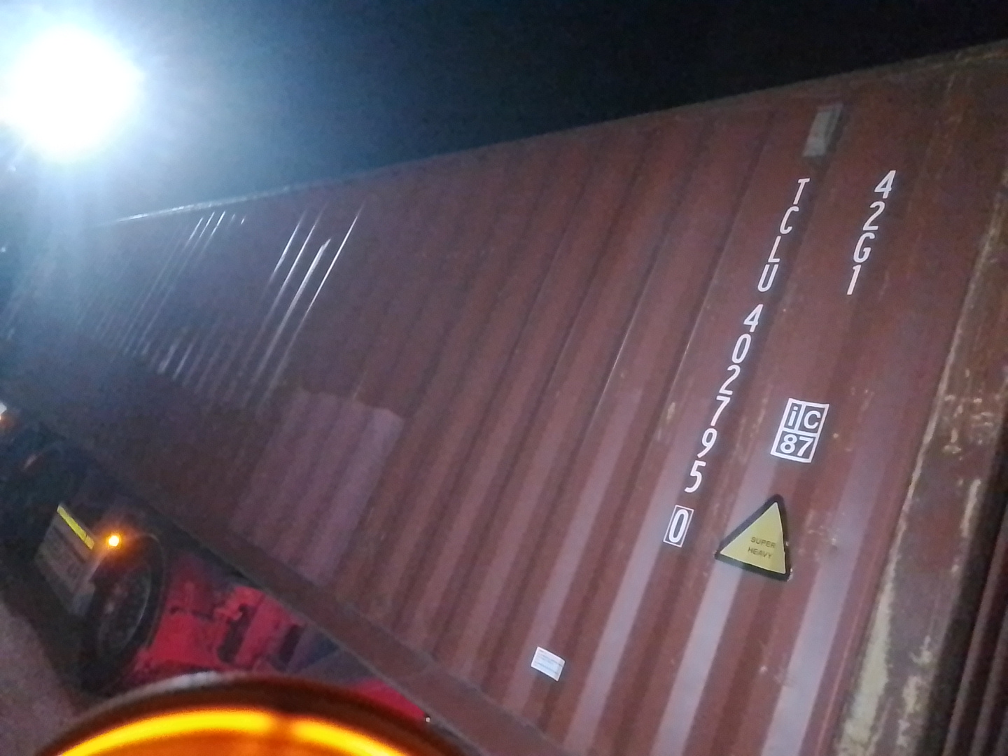 Морской контейнер TCLU4027950