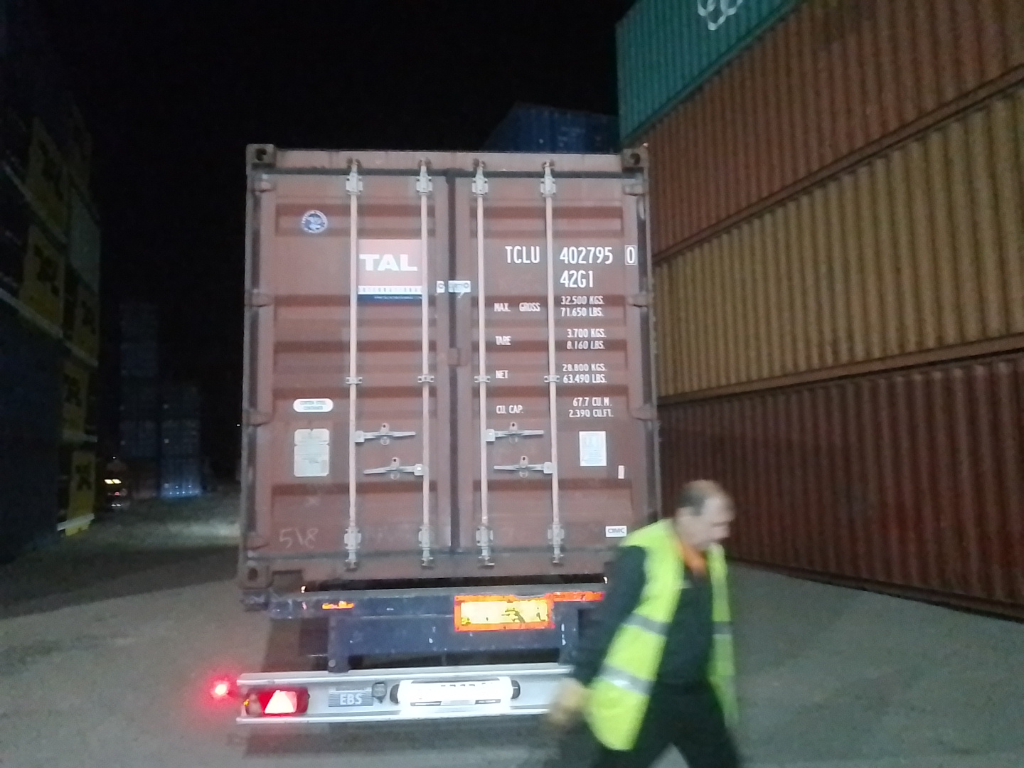 Морской контейнер TCLU4027950