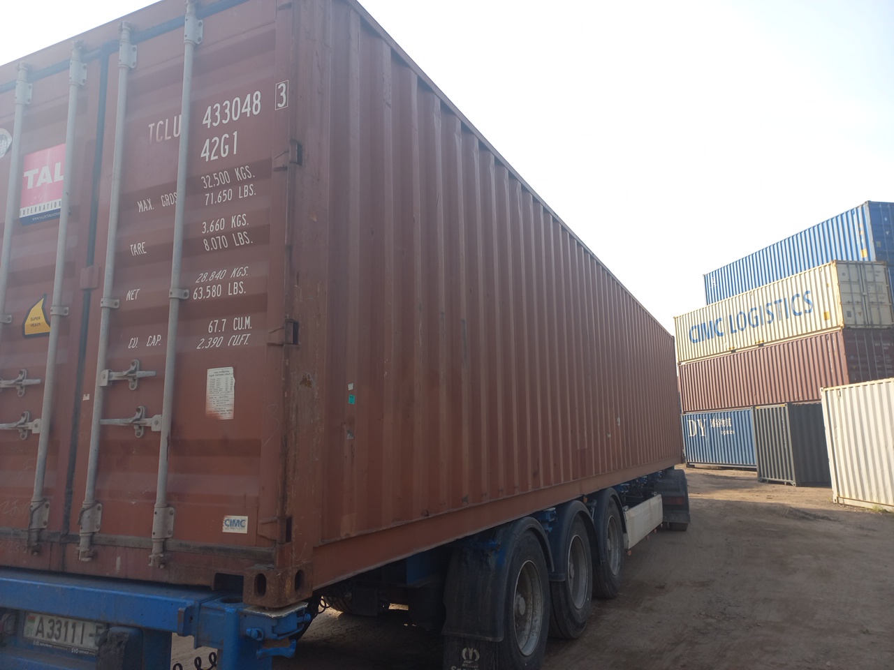 Морской контейнер TCLU4330483