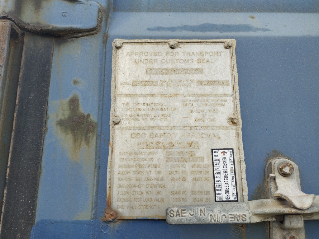 Морской контейнер TCLU4478845