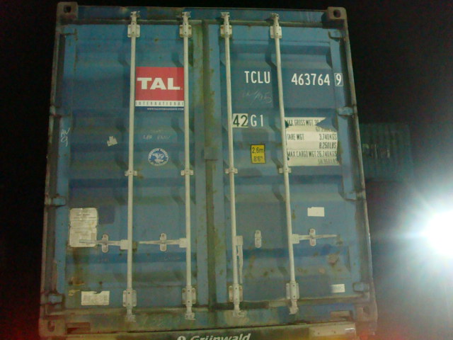 Морской контейнер TCLU4637649