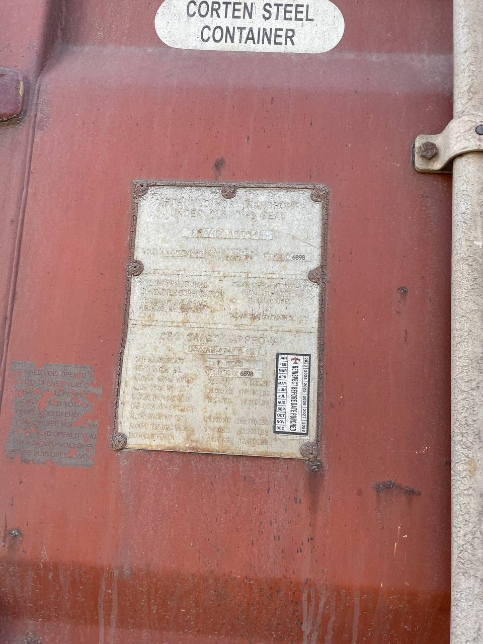 Морской контейнер TCLU5050975