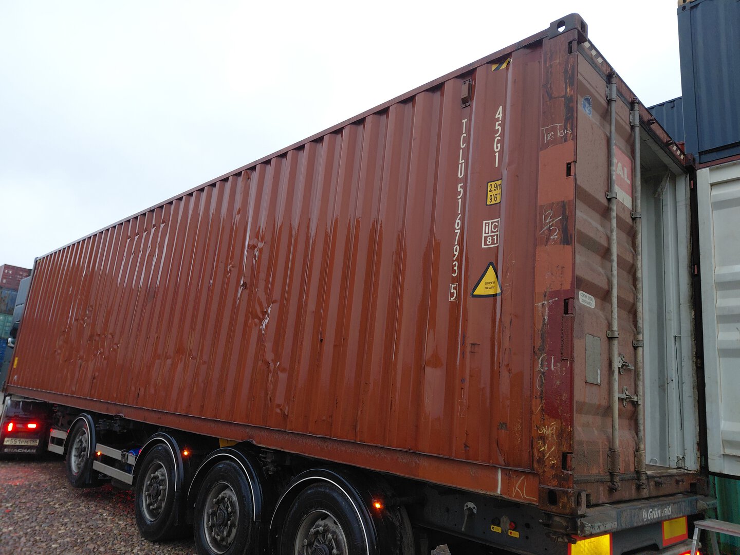 Морской контейнер TCLU5167935