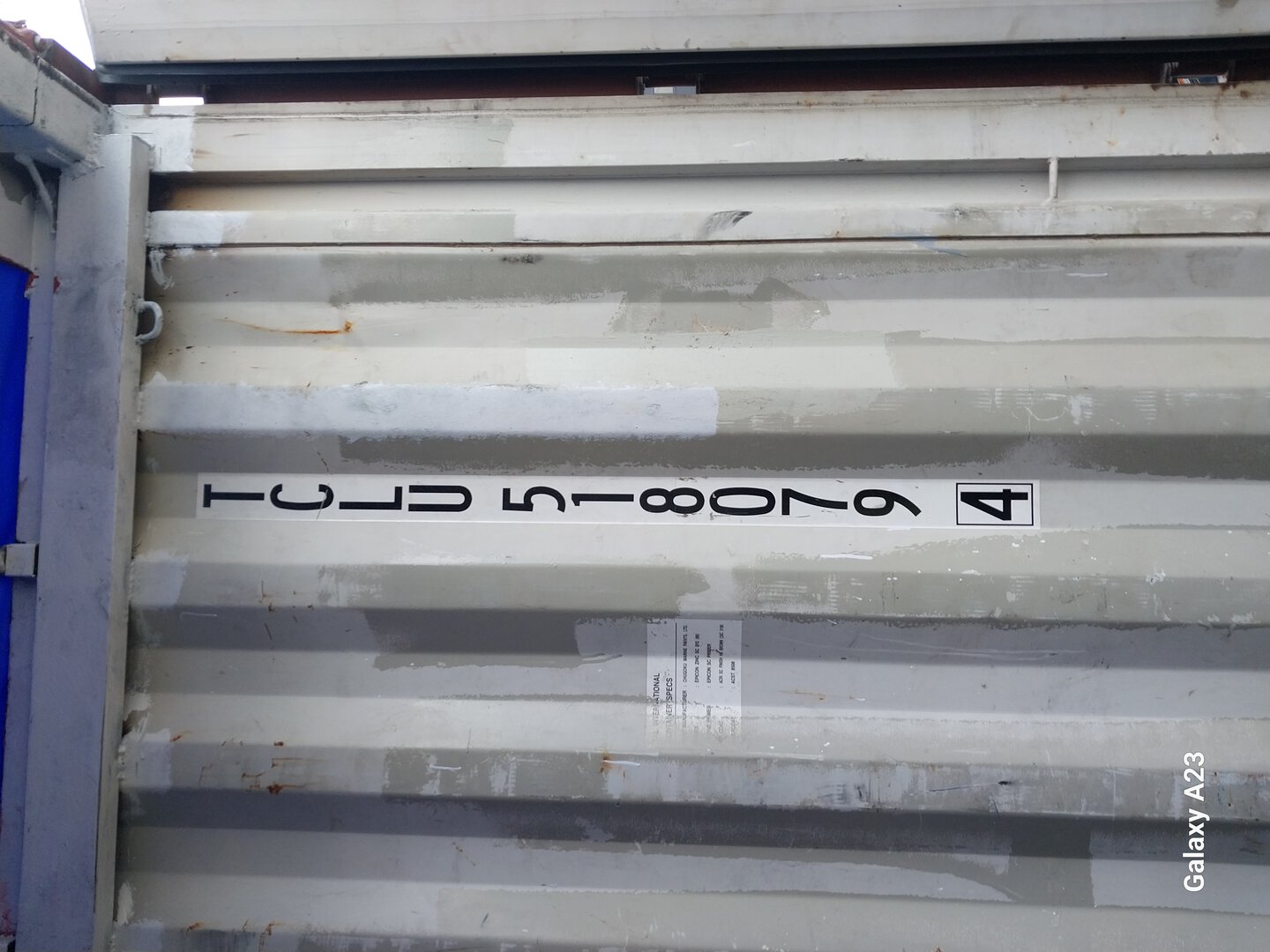 Морской контейнер TCLU5180794