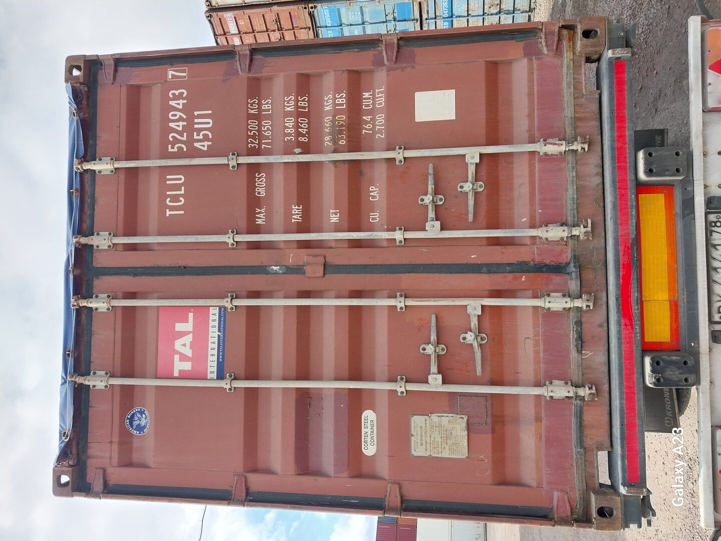 Морской контейнер TCLU5249437
