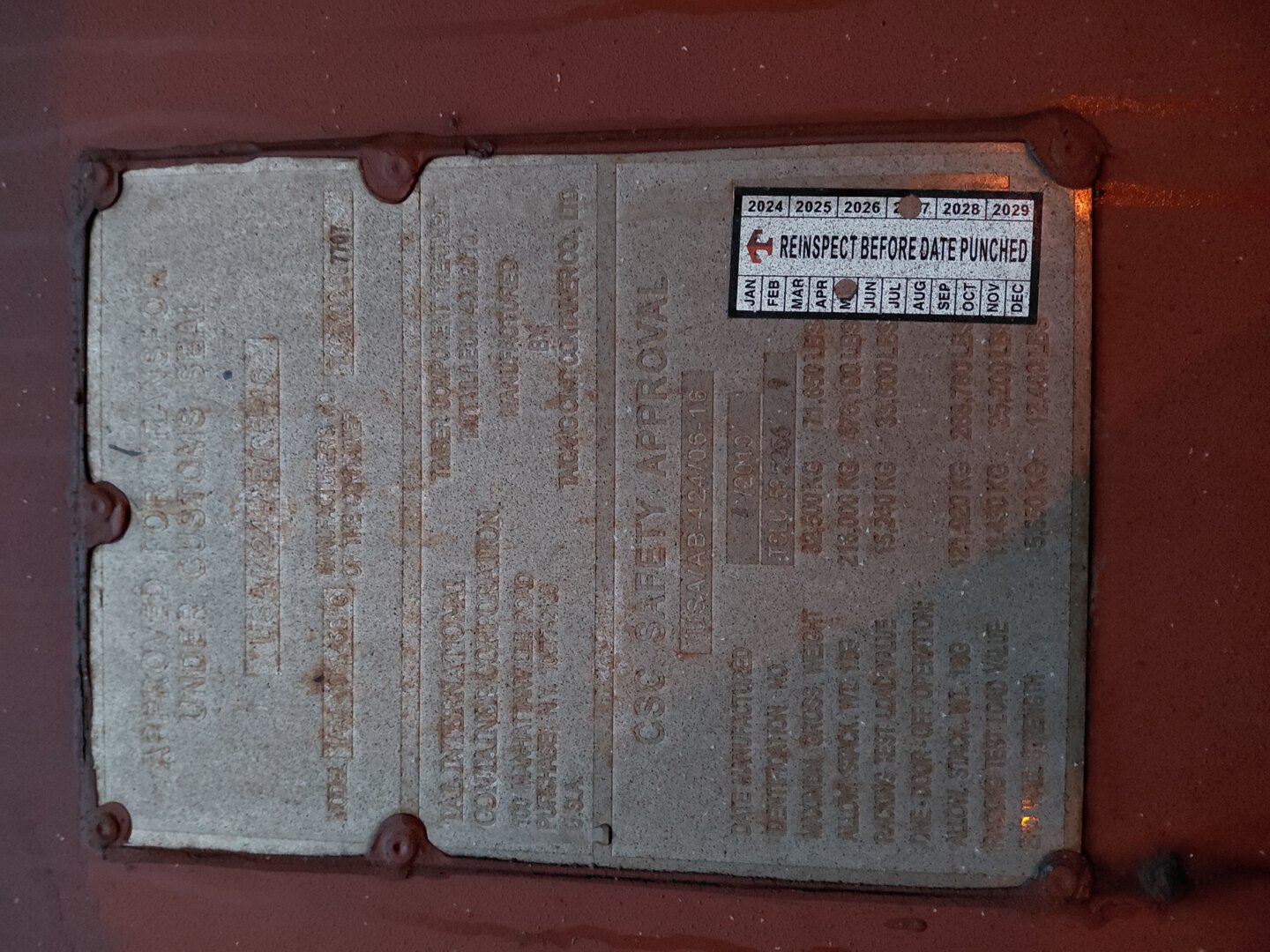 Морской контейнер TCLU5352569