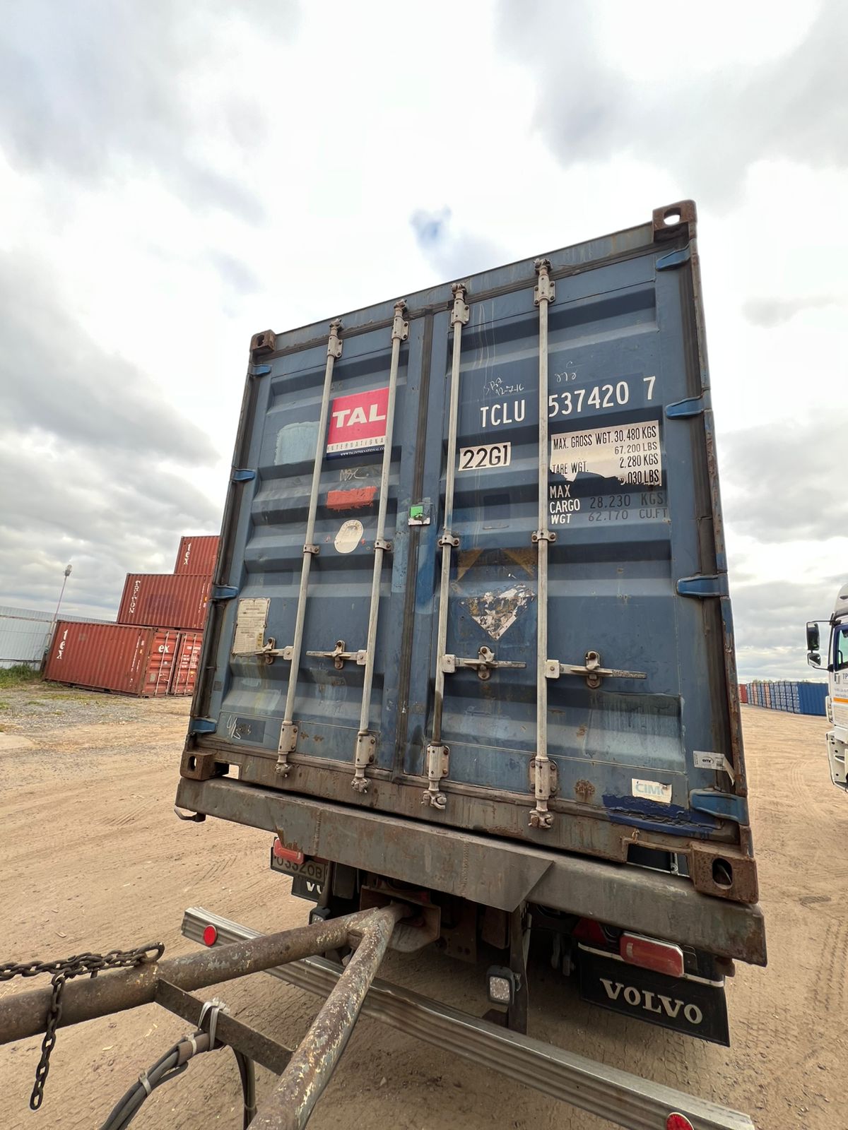 Морской контейнер TCLU5374207