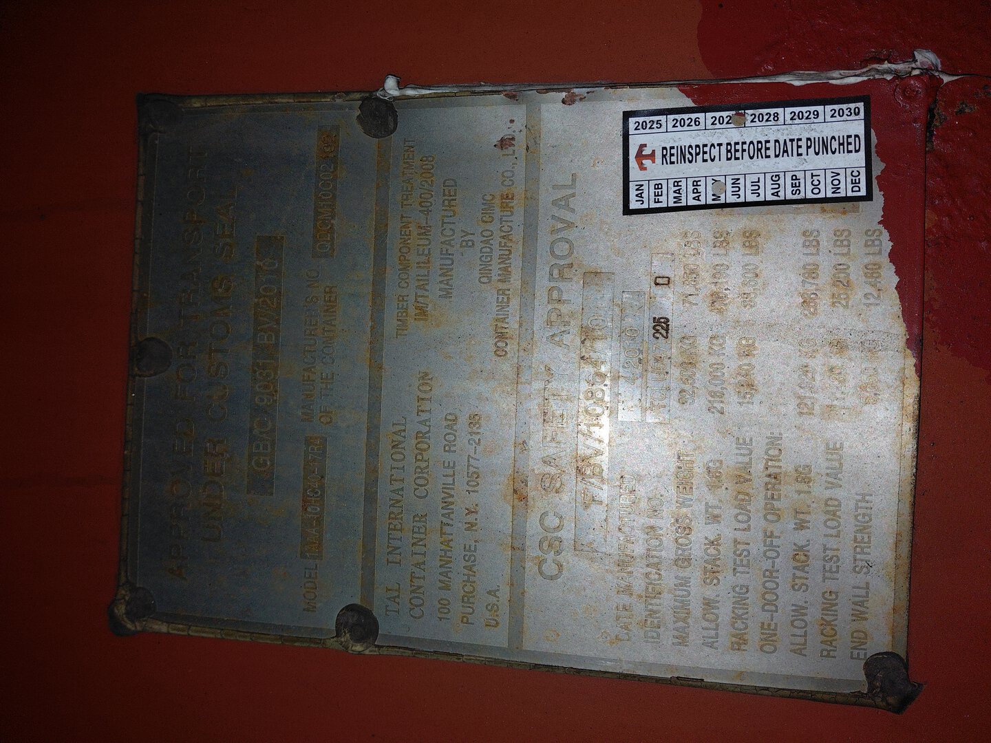 Морской контейнер TCLU5472250