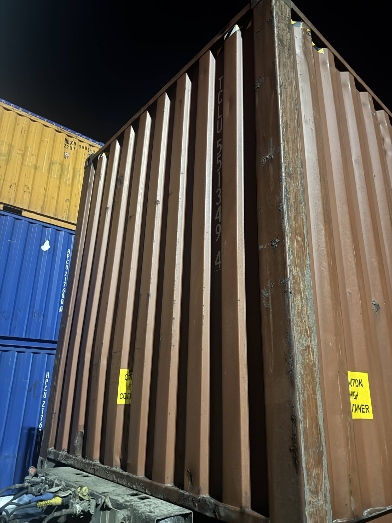 Морской контейнер TCLU5513494