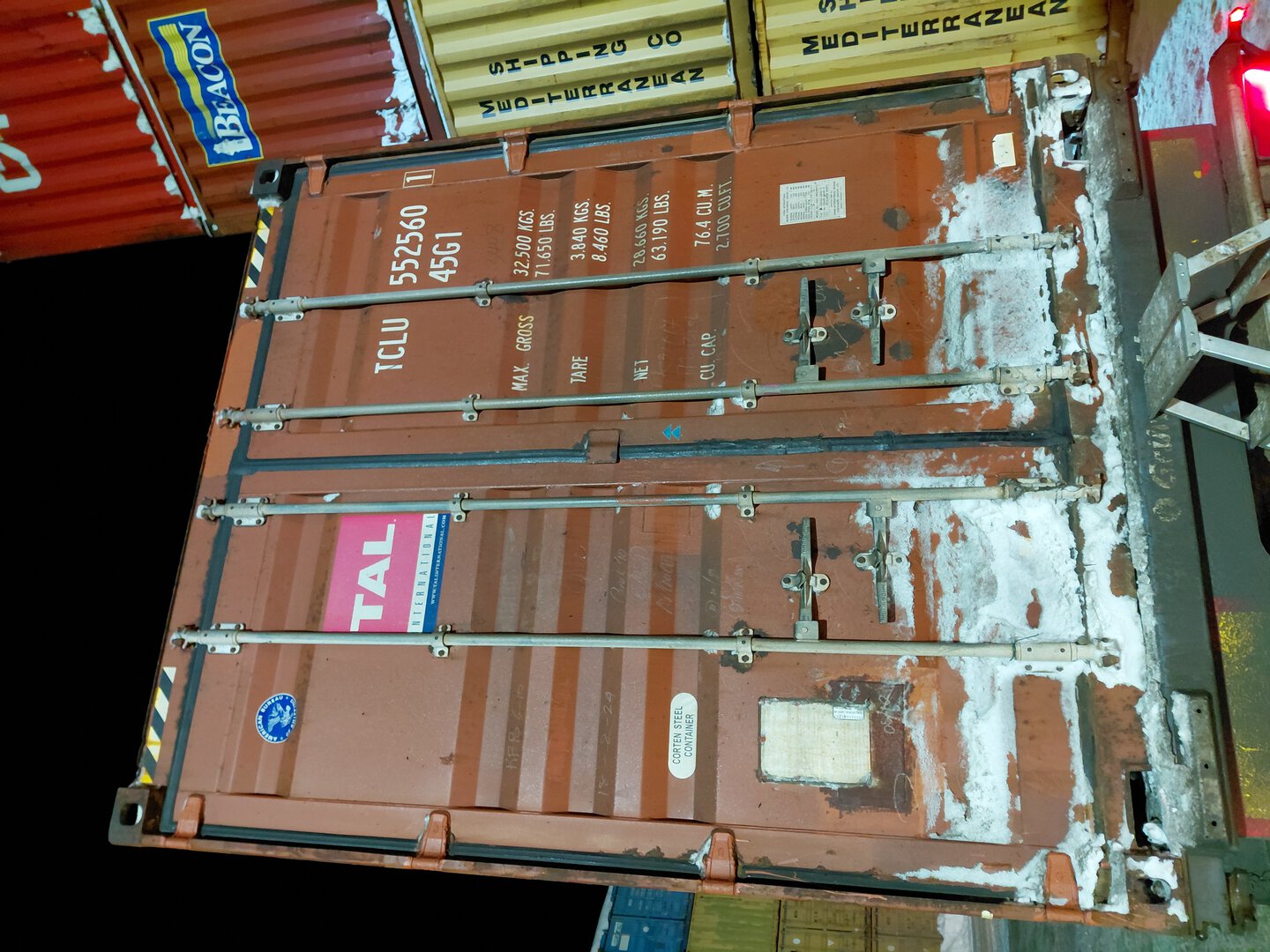 Морской контейнер TCLU5525601