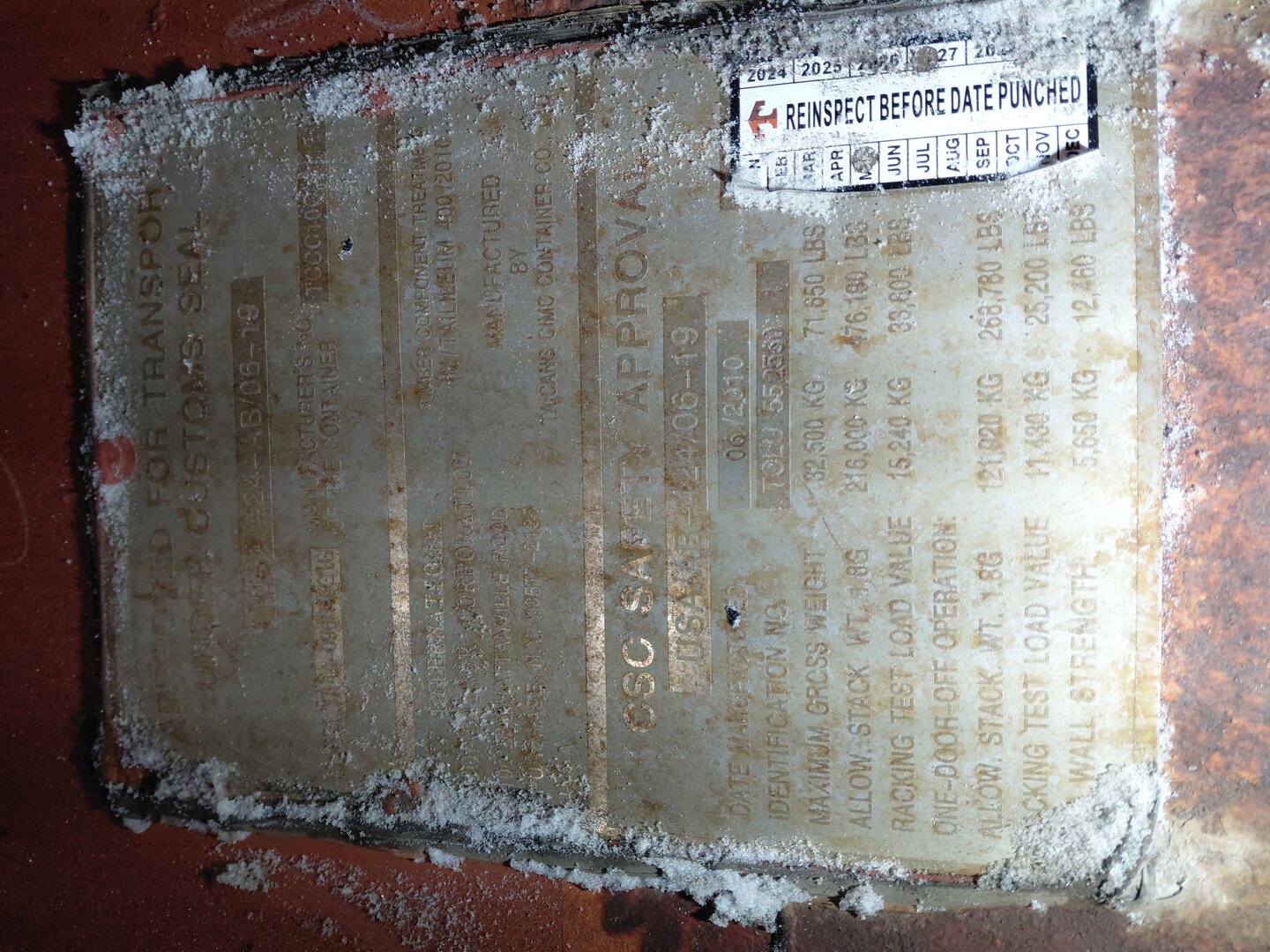 Морской контейнер TCLU5525601