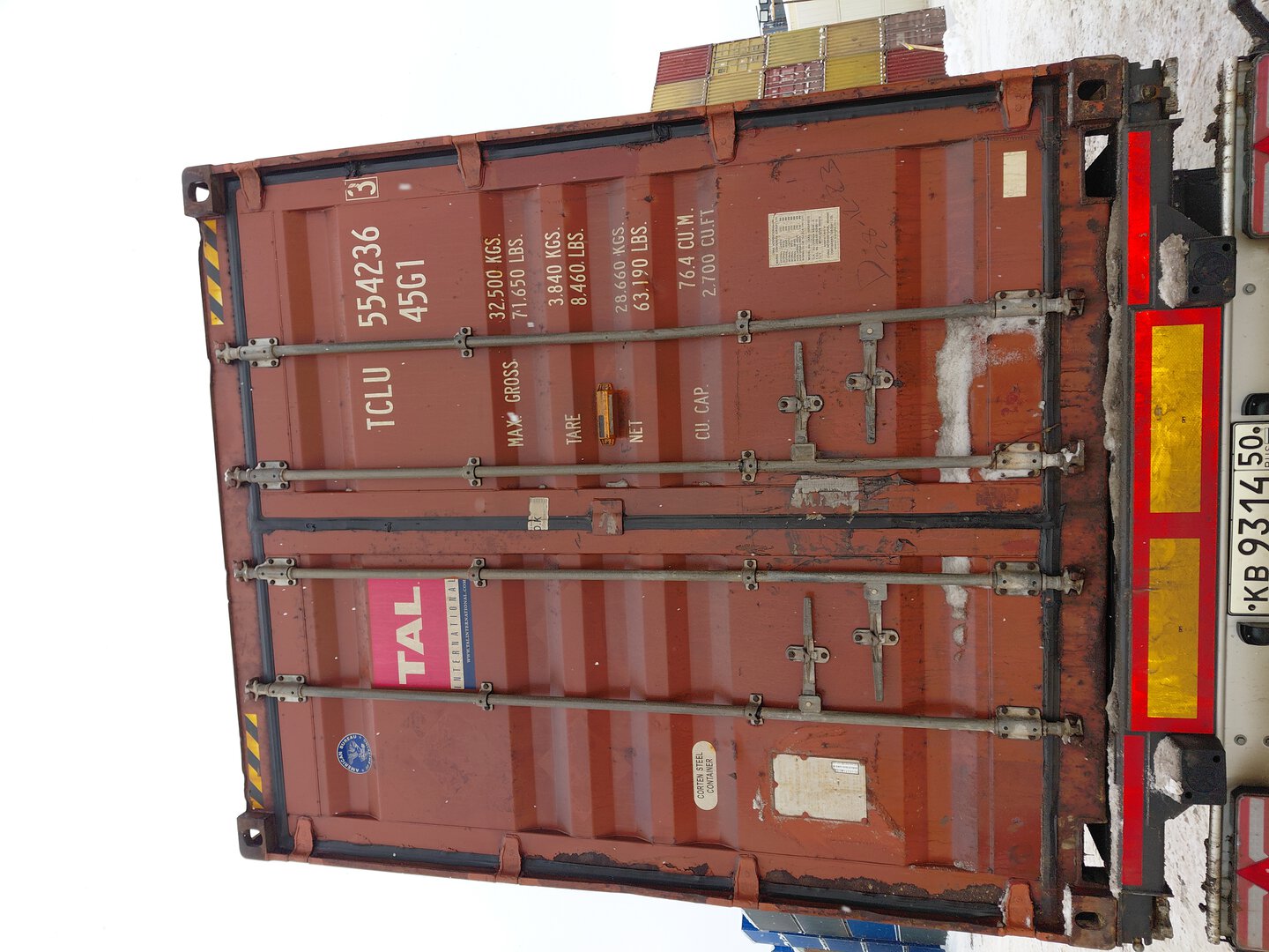 Морской контейнер TCLU5542363