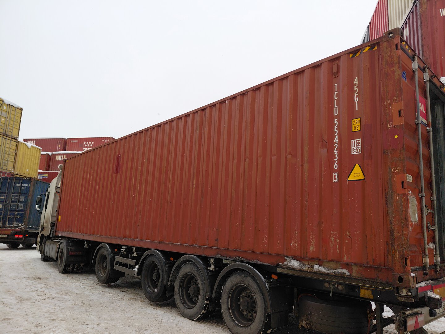 Морской контейнер TCLU5542363