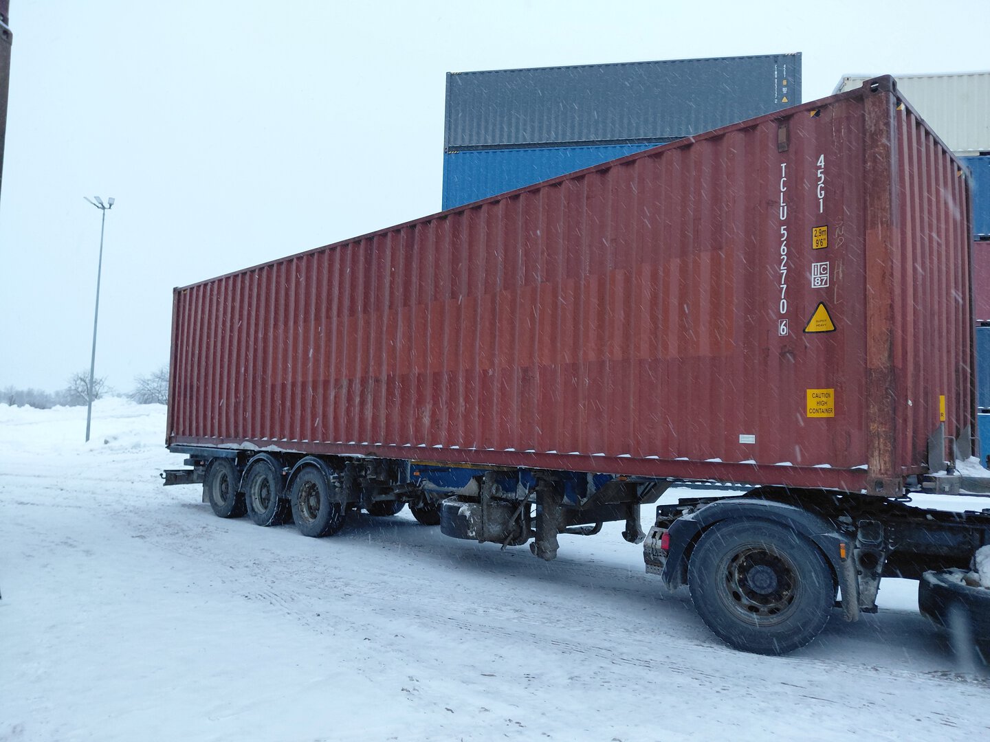 Морской контейнер TCLU5627706