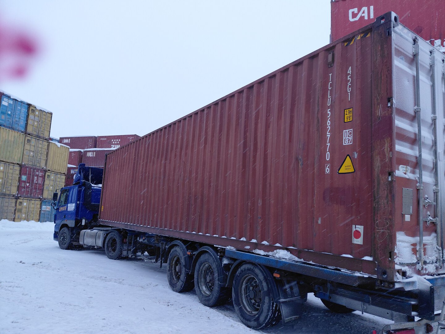 Морской контейнер TCLU5627706