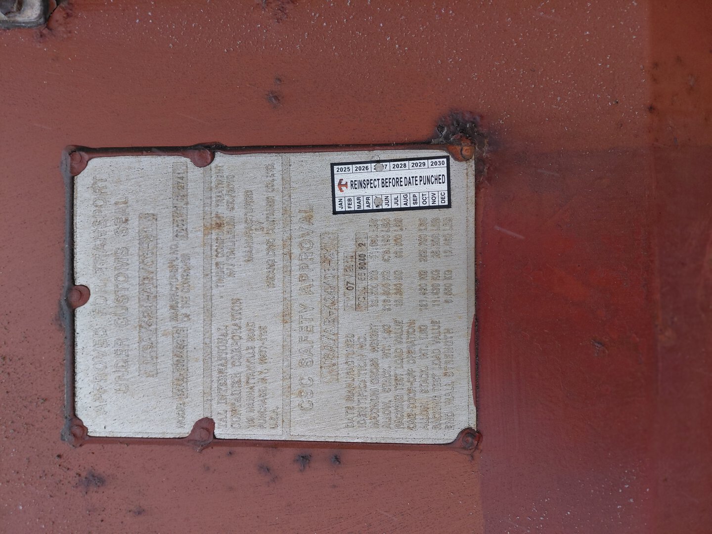 Морской контейнер TCLU5680402