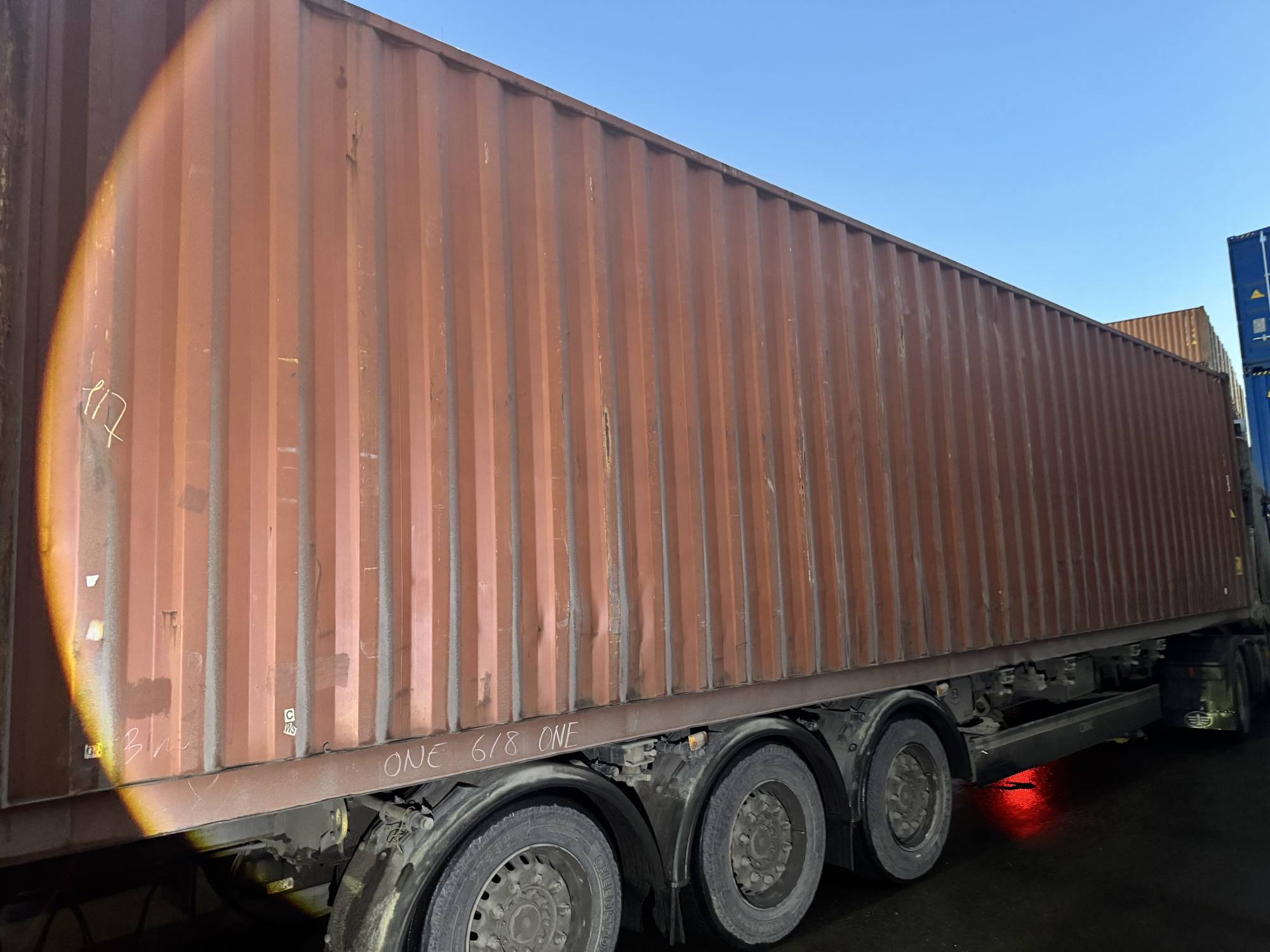 Морской контейнер TCLU5939448