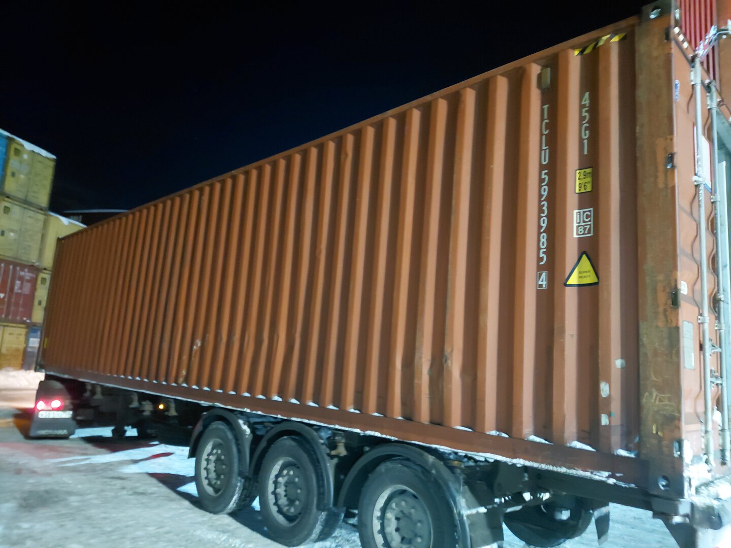 Морской контейнер TCLU5939854