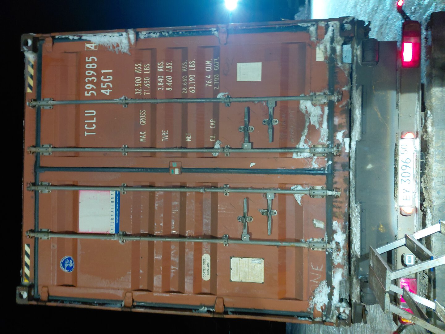 Морской контейнер TCLU5939854