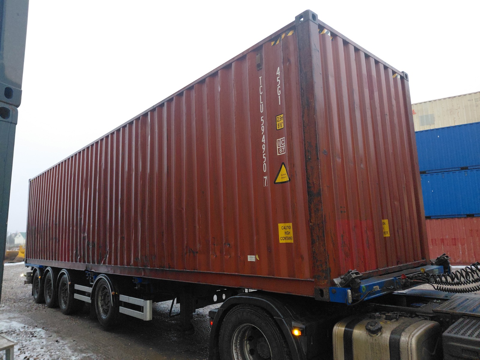 Морской контейнер TCLU5949507