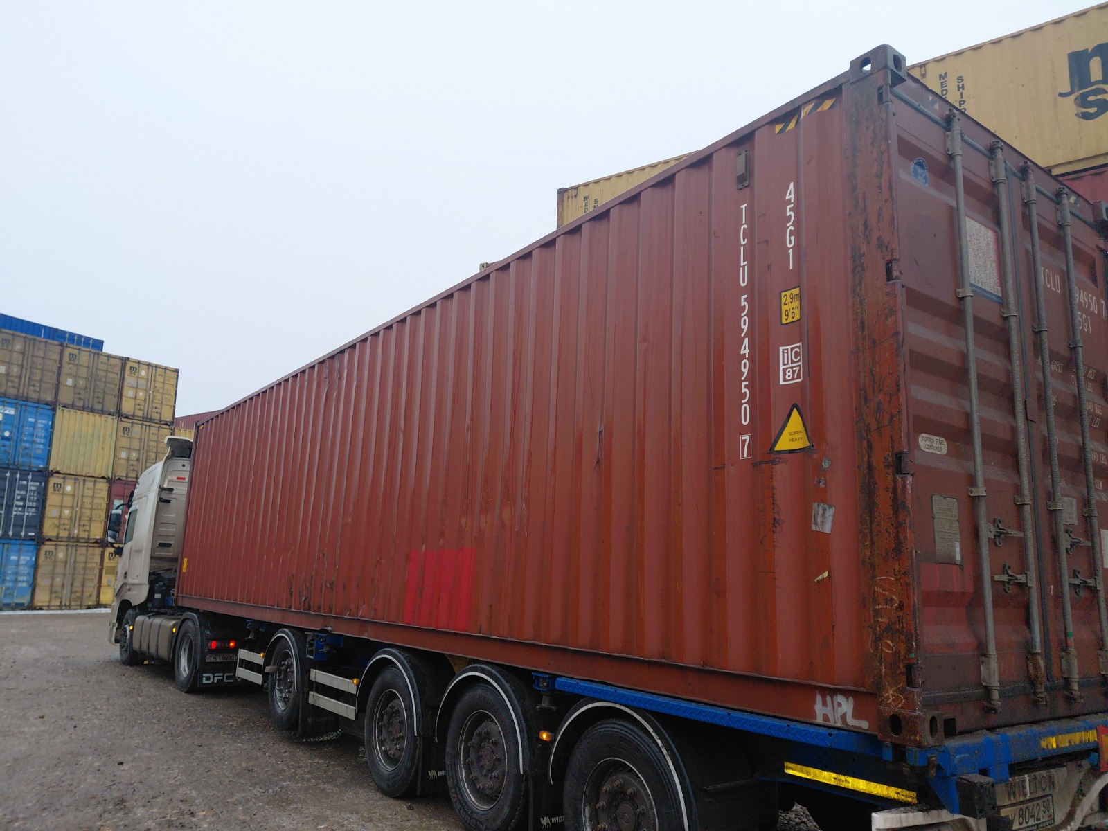 Морской контейнер TCLU5949507