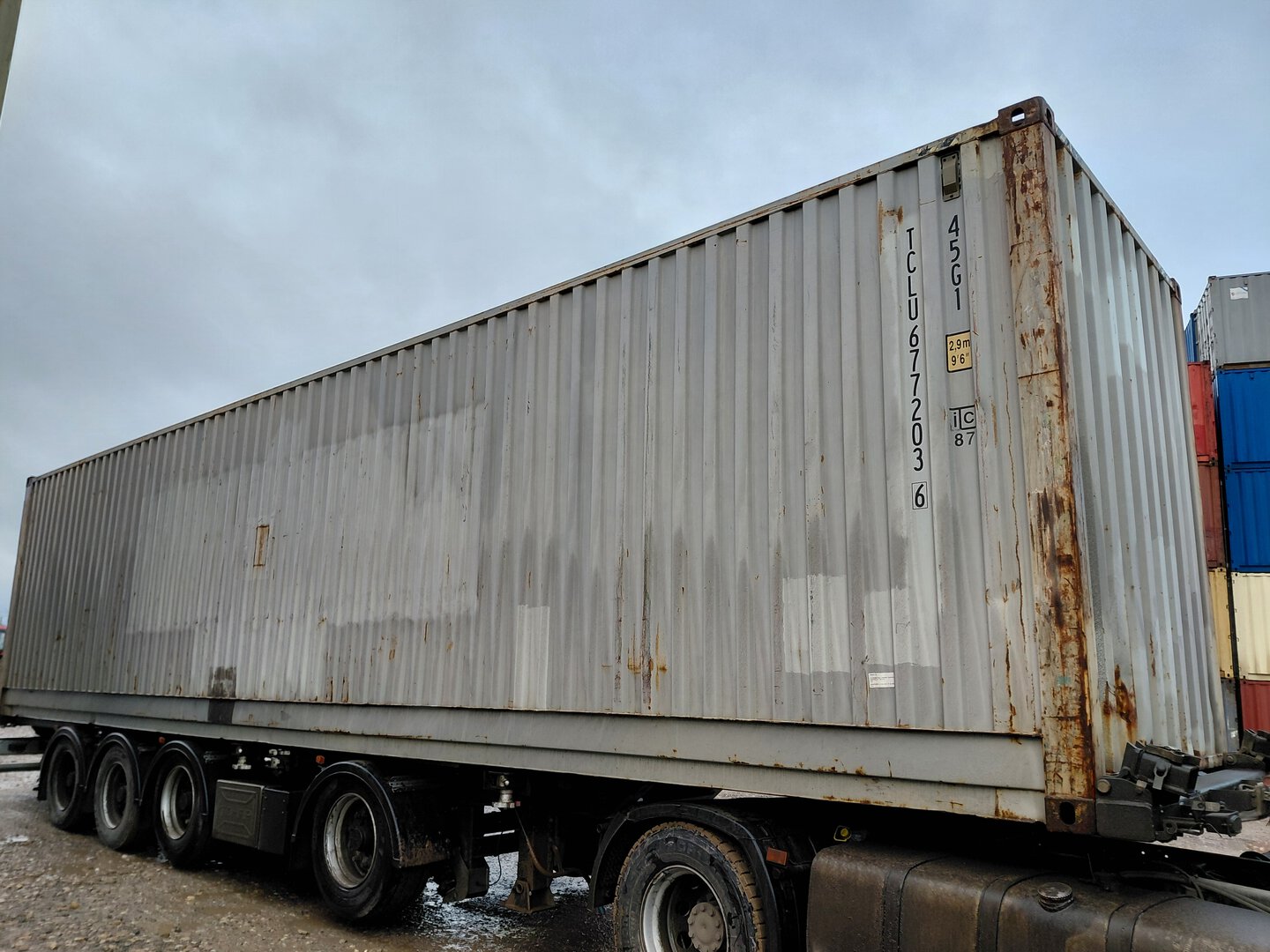 Морской контейнер TCLU6772036