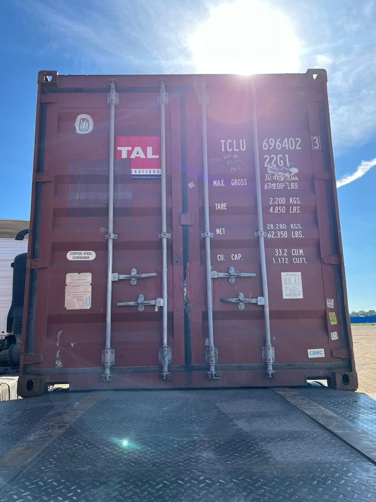 Морской контейнер TCLU6964023