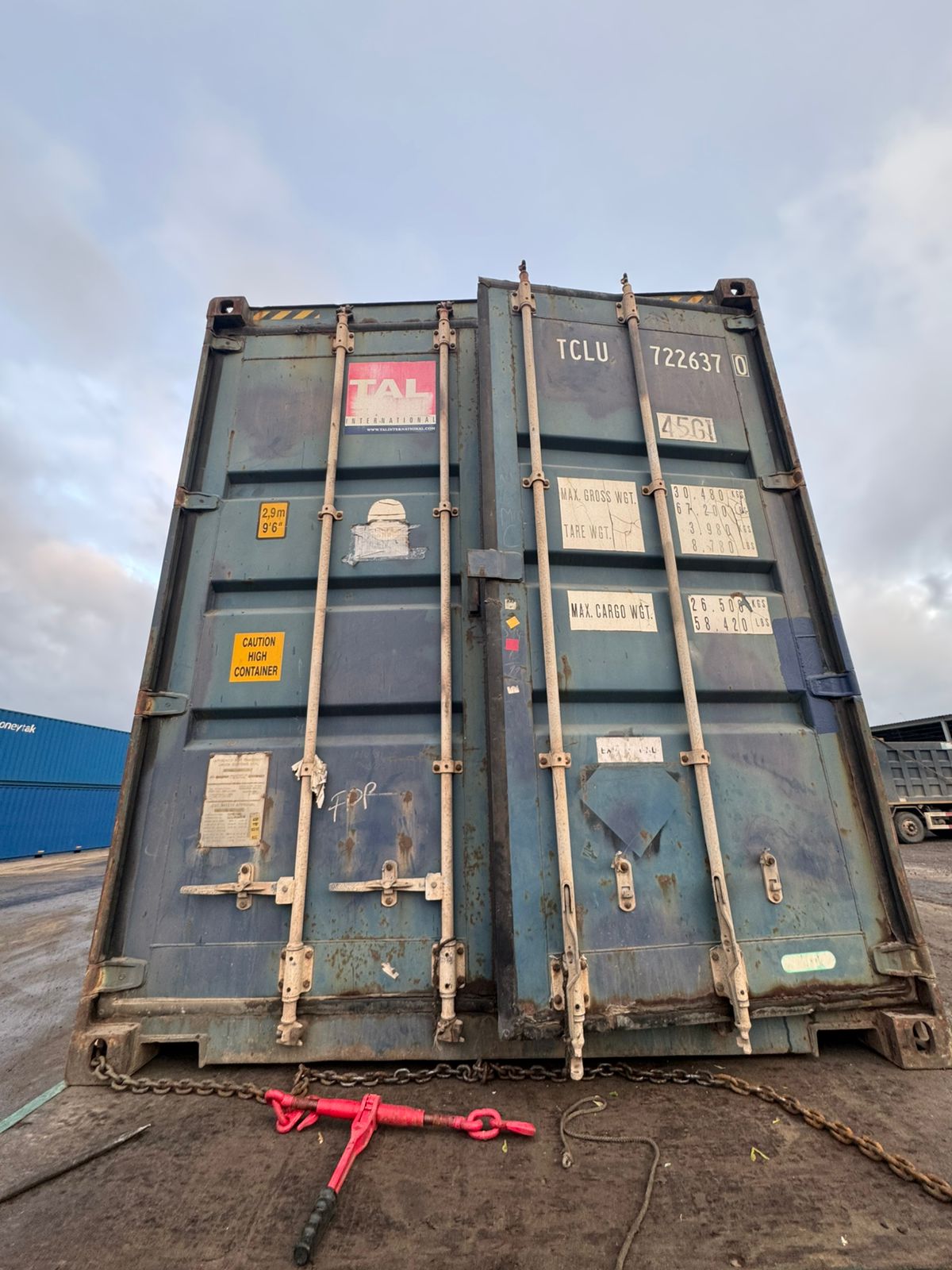 Морской контейнер TCLU7226370