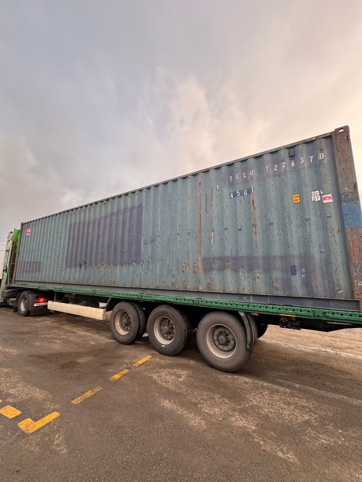 Морской контейнер TCLU7226370