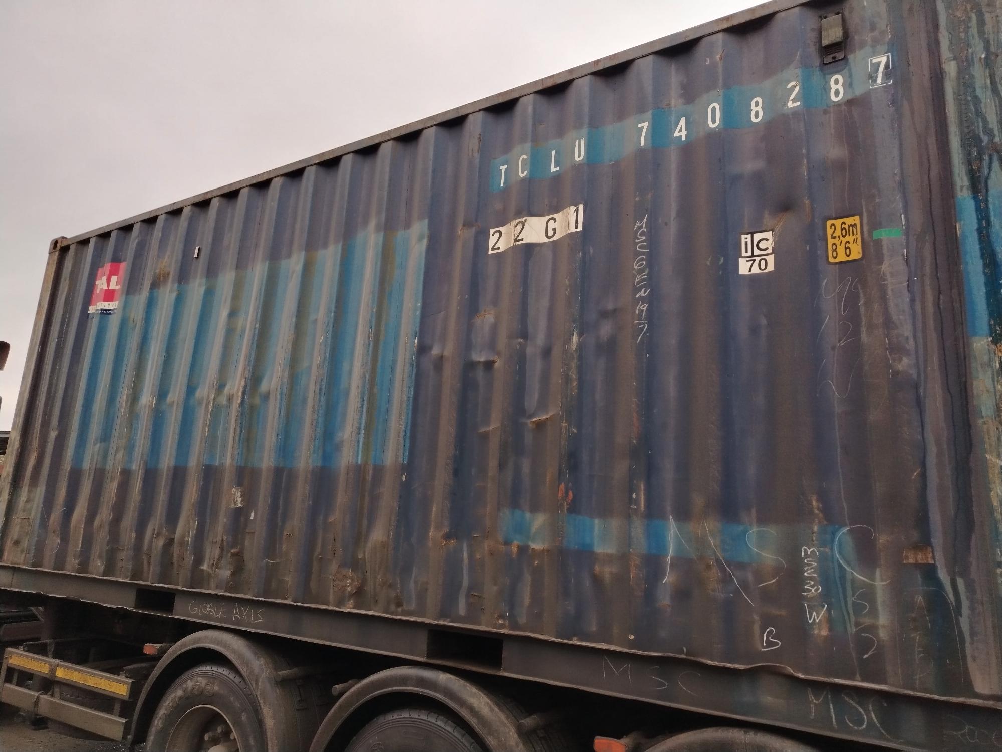 Морской контейнер TCLU7408287