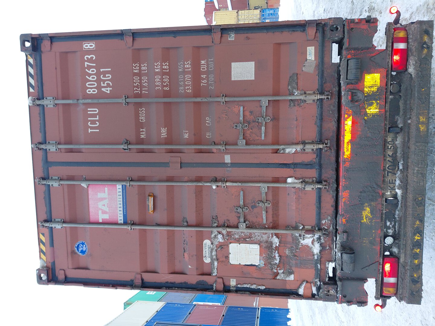 Морской контейнер TCLU8066738