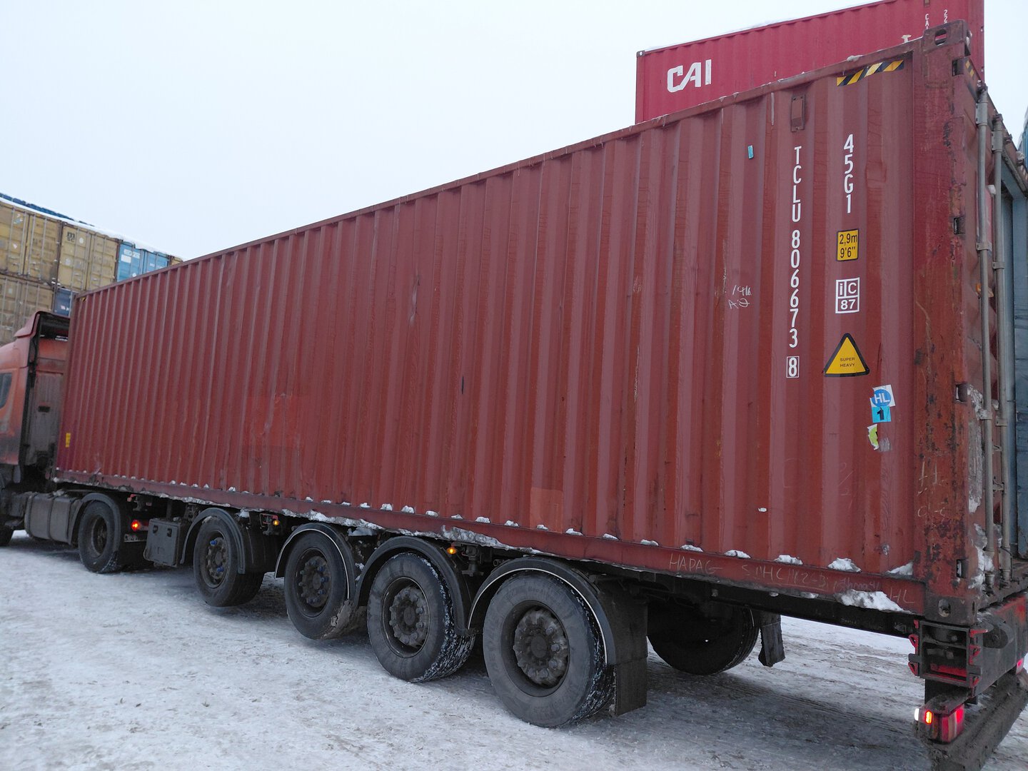 Морской контейнер TCLU8066738