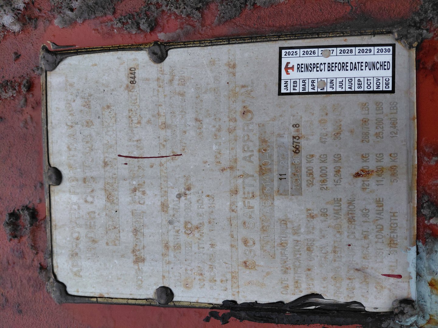 Морской контейнер TCLU8066738