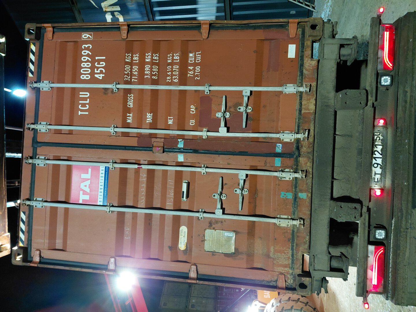 Морской контейнер TCLU8089939