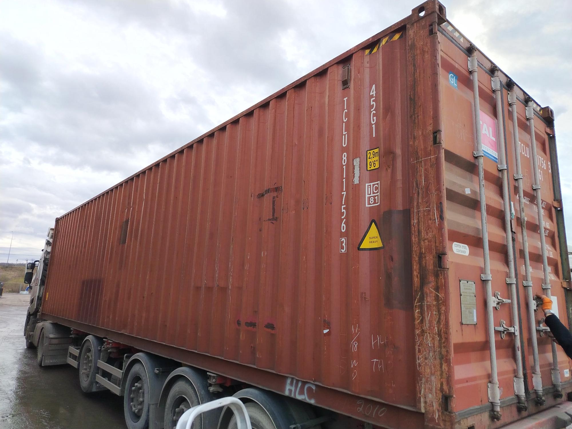 Морской контейнер TCLU8117563