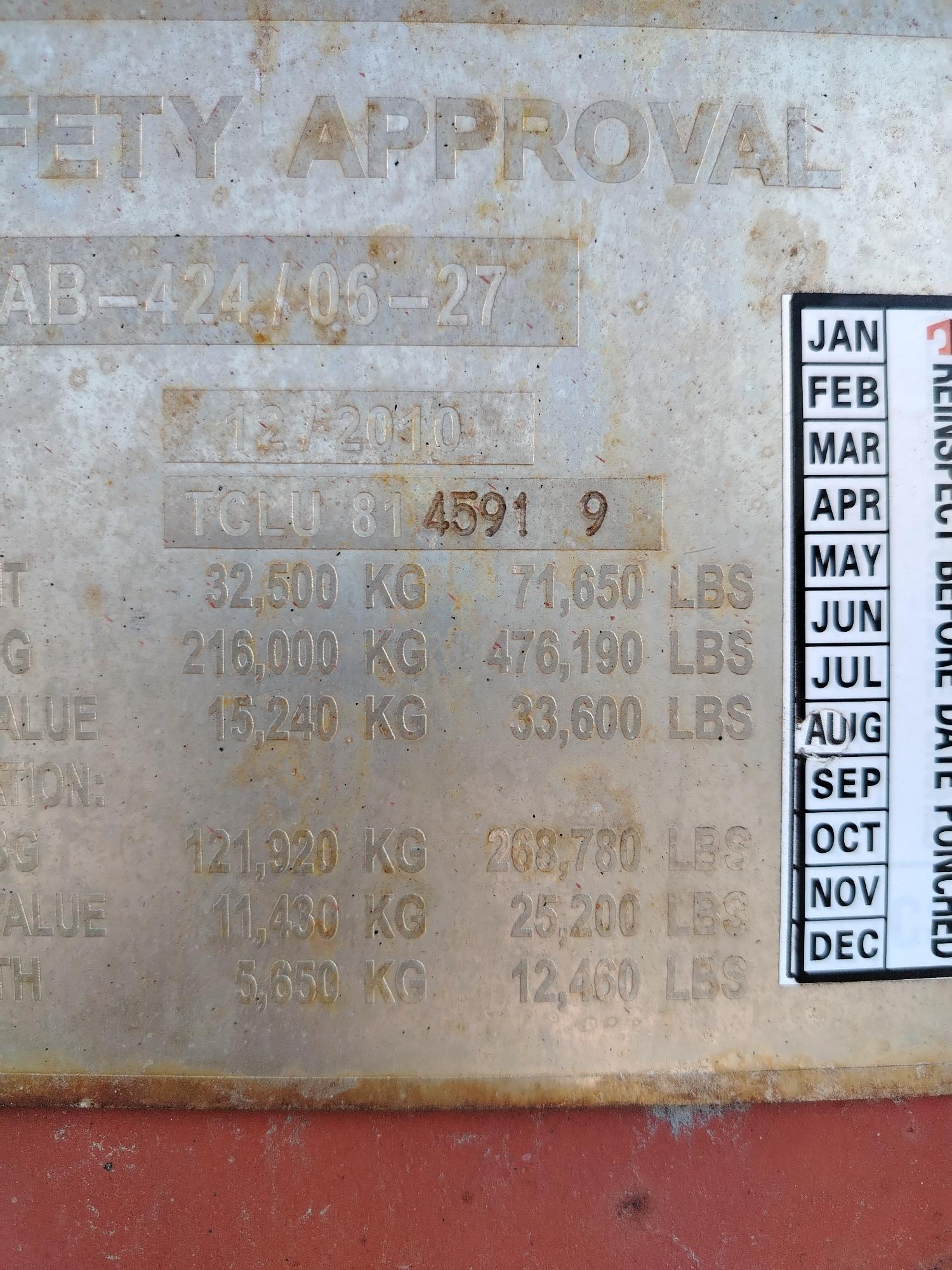 Морской контейнер TCLU8145919