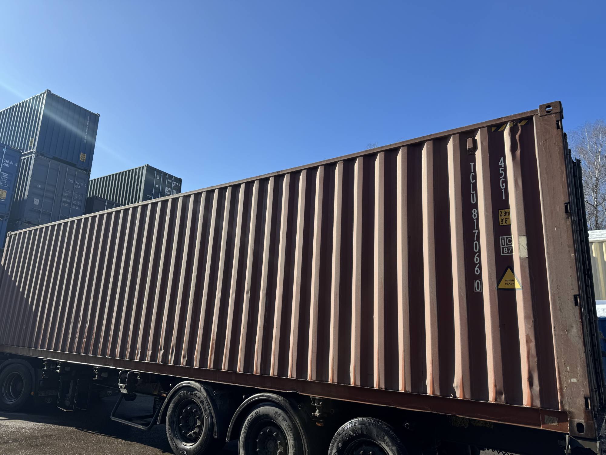 Морской контейнер TCLU8170660