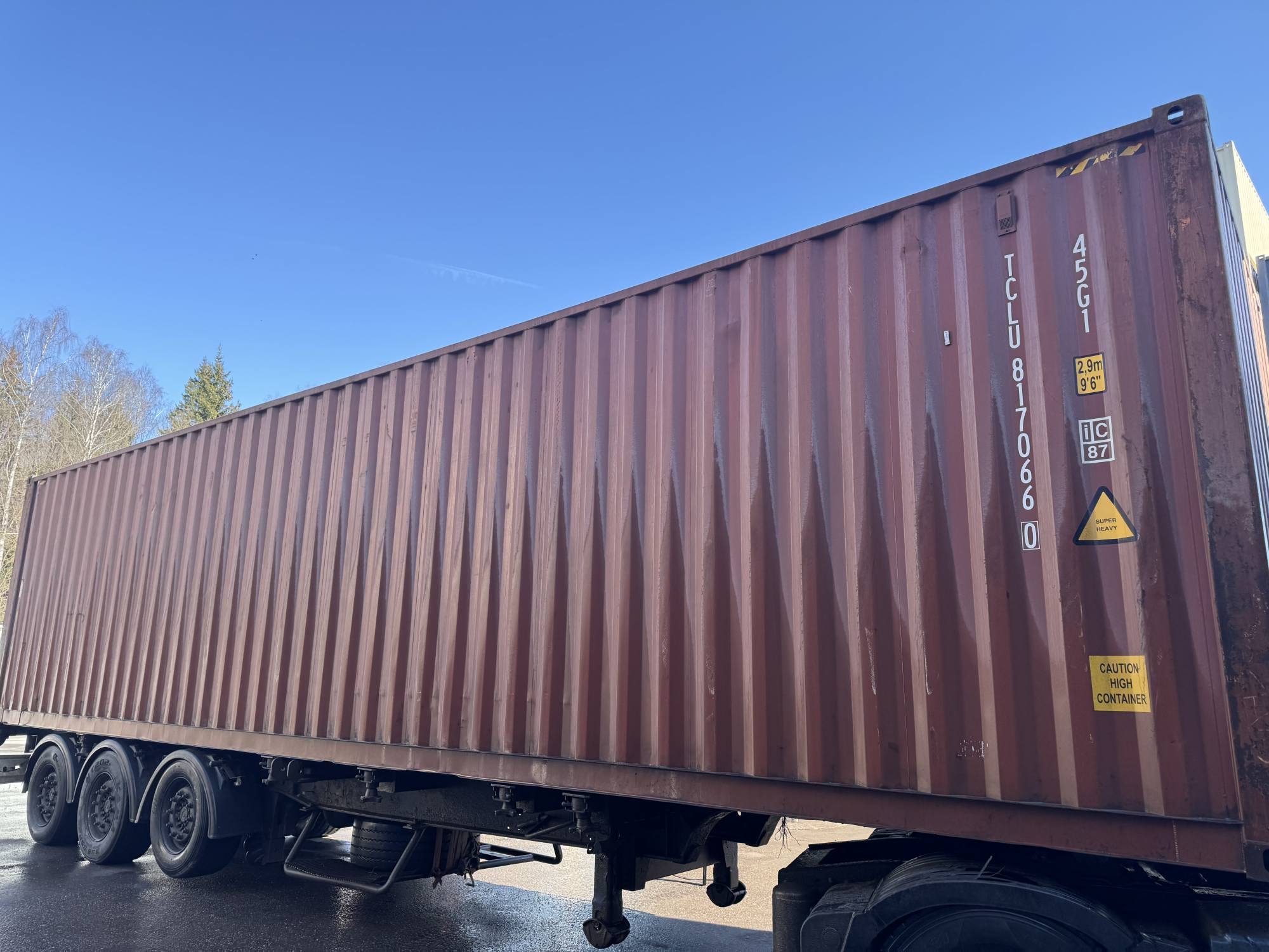 Морской контейнер TCLU8170660