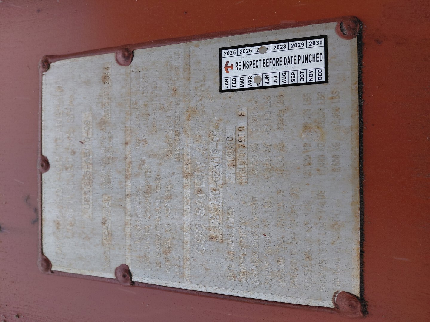 Морской контейнер TCLU8179098