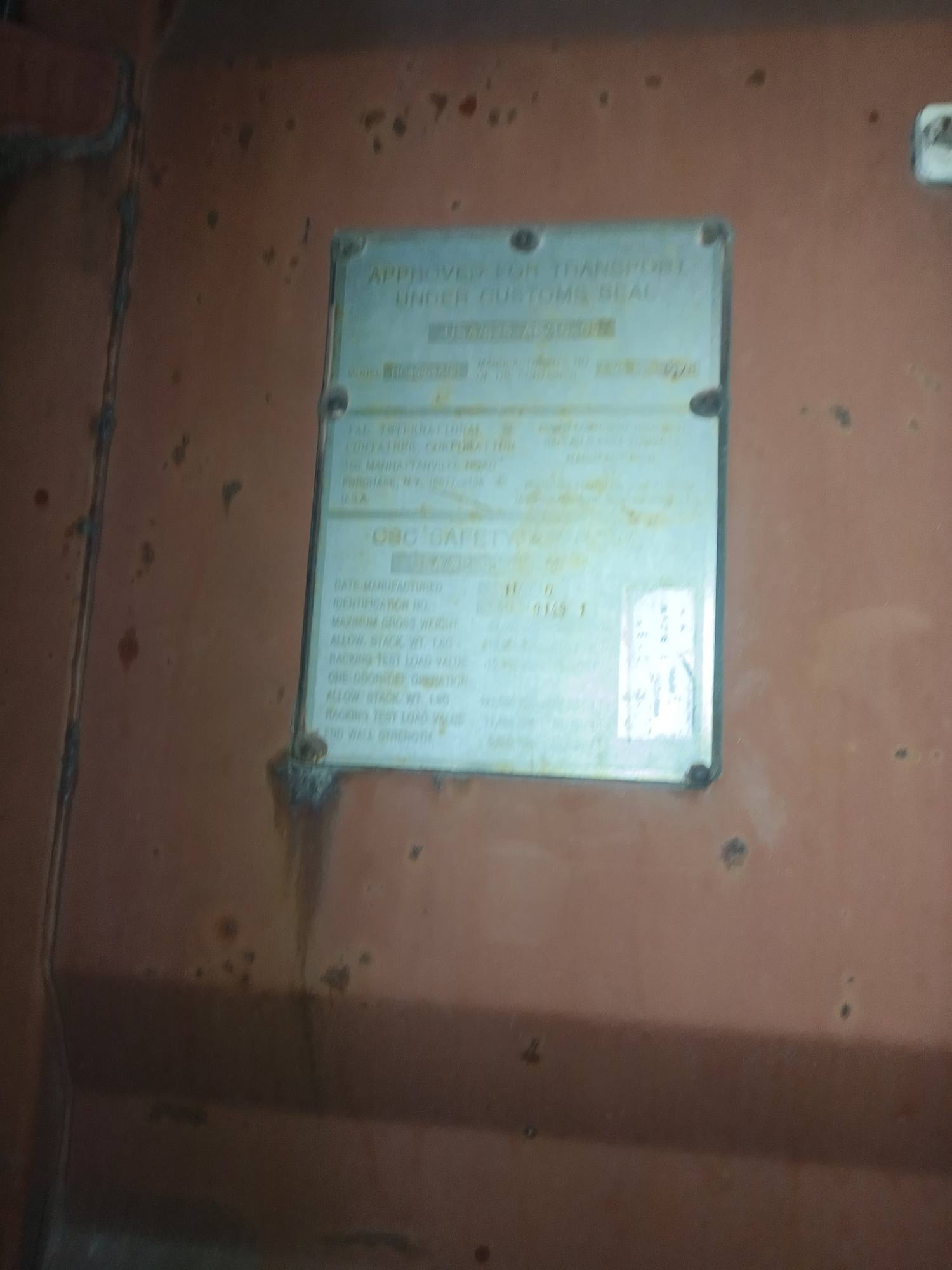 Морской контейнер TCLU8191431