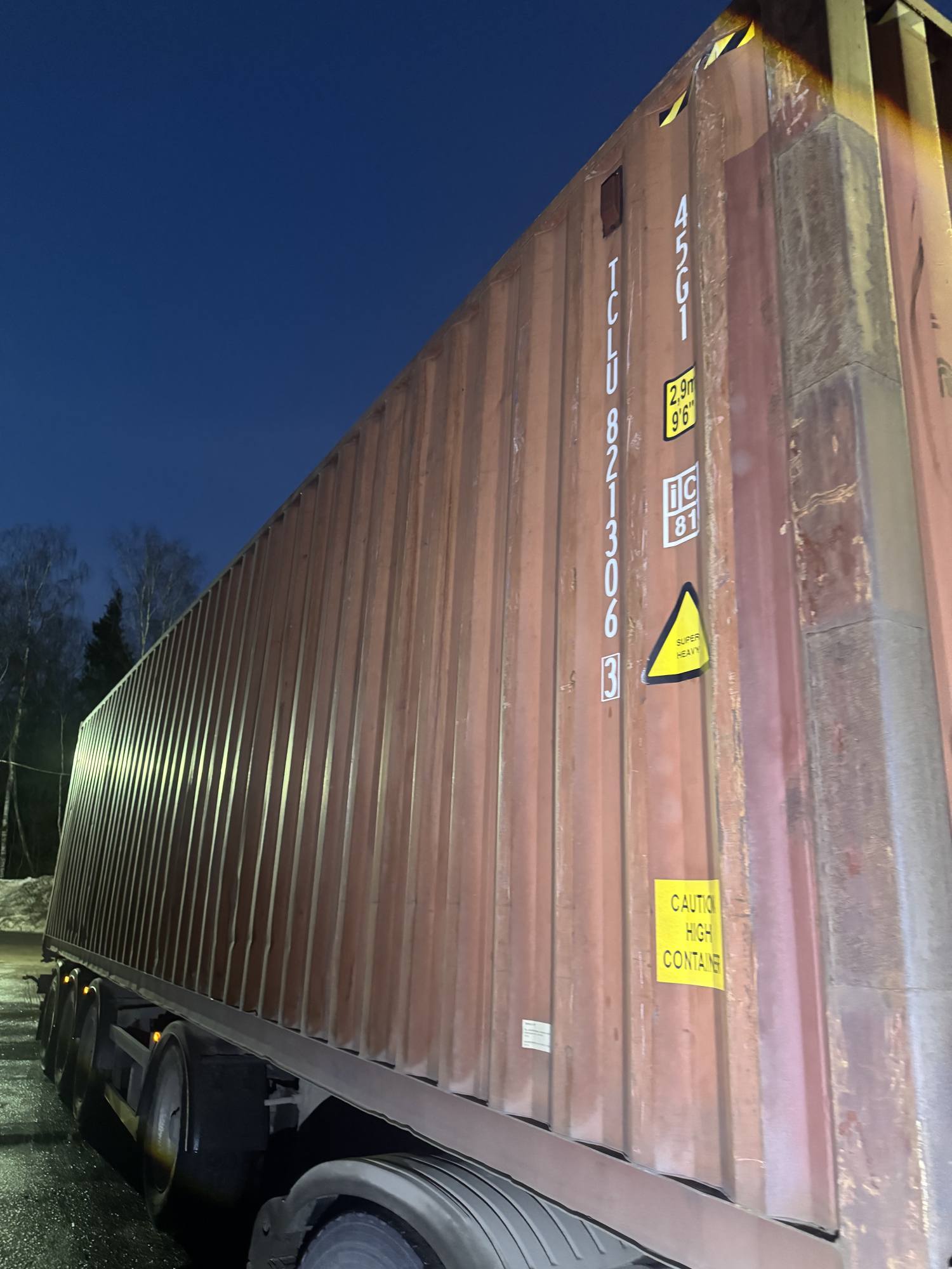 Морской контейнер TCLU8213063