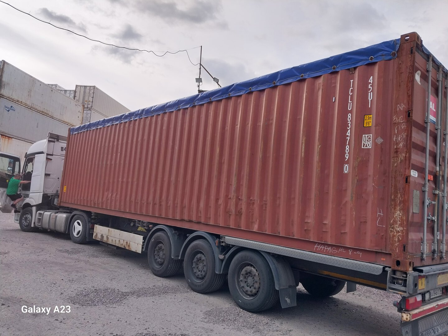 Морской контейнер TCLU8347890