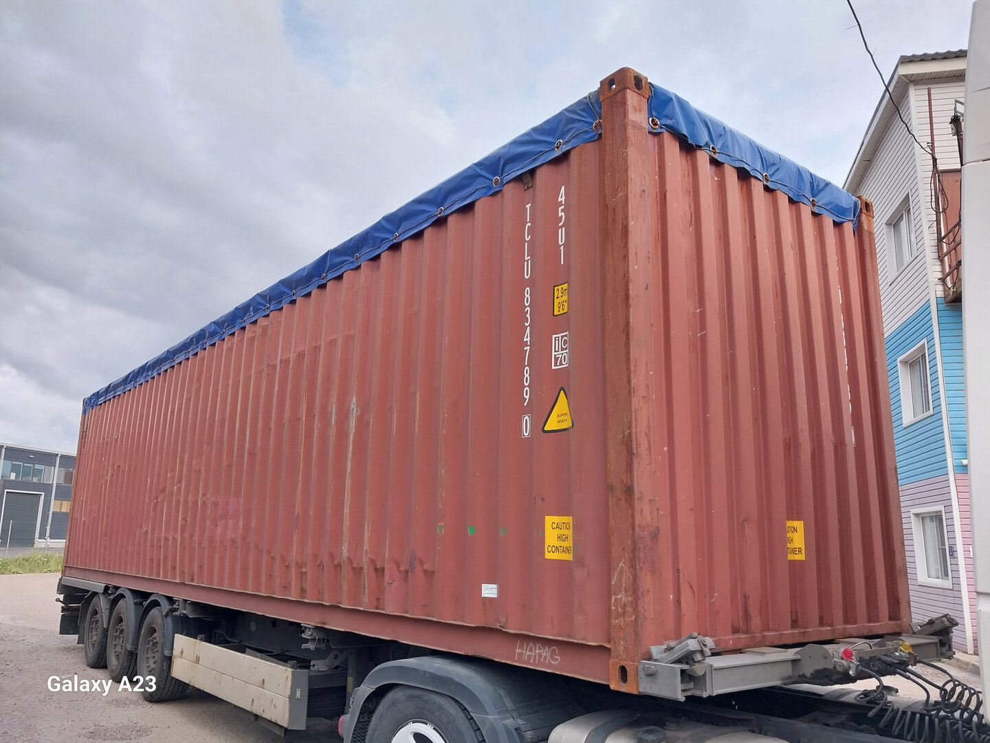 Морской контейнер TCLU8347890