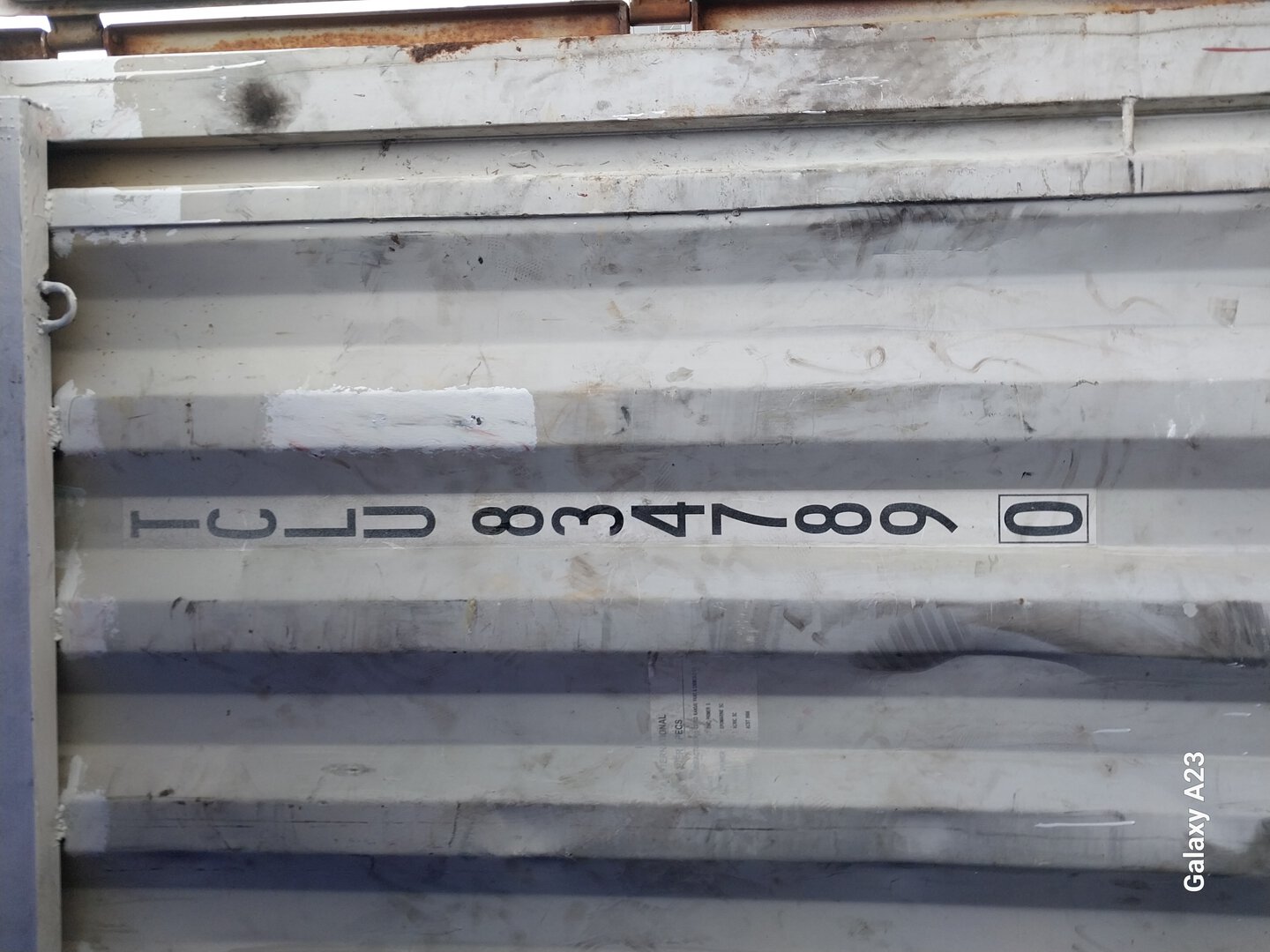 Морской контейнер TCLU8347890