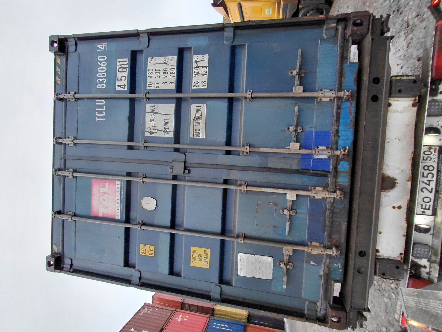 Морской контейнер TCLU8380604